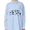 Beverly Graphic Long Sleeves Buttondown Shirt(Obey Beverly Graphic Long Sleeves Buttondown Shirt Fa25)