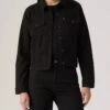 Original Trucker Black & Black Jacket(Levis Original Trucker Black Black Jacket Women Fa25)