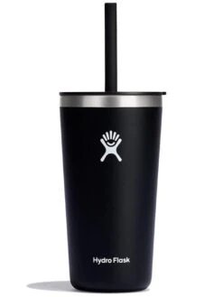 Hydro Flask 20oz All AroundStraw Lid Black Tumbler(20oz All Around Straw Lid Black Tumbler 2024)