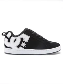 Court Graffik Black/White Shoes(Dc Court Graffik Black White Shoes Women Sp25)