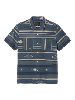 Macon UVF Short Sleeve Buttondown Shirt(Dark Seas Macon Uvf Short Sleeve Buttondown Shirt Sp25)