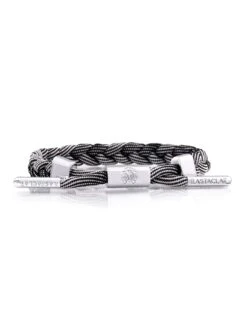 Black Mirror Braided Bracelet(Rastaclat Black Mirror Braided Bracelet Co)