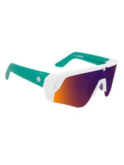 Monolith Speed Matte White Teal/Gray Green Dark Purple Mirror Sunglasses(Spy Monolith Speed Sunglasses Matte White Teal Gray Green Dark Purple Mirror) -ThinkEmpire Shop 34 3