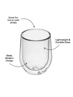 2 Pack 12oz Clear Stemless Cup(Corkcicle 2 Pack 12oz Clear Stemless Cup Co) -ThinkEmpire Shop 3465597ba5f8 7401 AFB