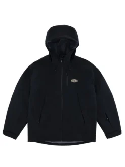 3 Ply Ripstop Shell Jacket(Souvenir 3 Ply Ripstop Shell Jacket Wt25) -ThinkEmpire Shop 3 Ply Ripstop Shell black front