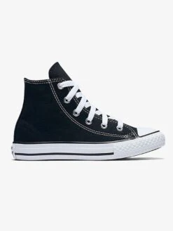 Classic Chuck Hi Black/White Shoes (Kids)(Converse Classic Chuck Hi Converse Black White Kids Co)