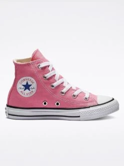 Classic Chuck Hi Pink Shoes (Kids)(Converse Classic Chuck Hi Shoes Pink Kids Co)