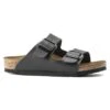 Arizona Birko-Flor N Black Sandals (Kids)(Birkenstock Arizona Birko Flor N Black Sandals Kids 2025 Sp25)