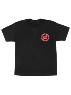 Flame Ringed Dot T-Shirt (Kids 7-14)(Santa Cruz Flame Ringed Dot T Shirt Kids 7 14 Sp25)