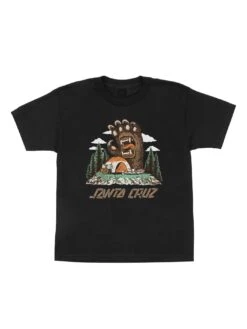 Screaming Grizzly Front T-Shirt (Kids 7-14)(Santa Cruz Screaming Grizzly Front Sp25)