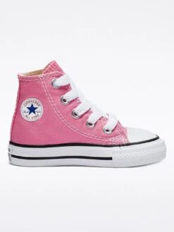 Classic Chuck Hi Pink Shoes (Little Kids)(Converse Classic Chuck Hi Shoes Pink Little Kids Co)