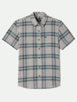 Charter Linen Blend Short Sleeve Buttondown Shirt(Brixton Charter Linen Blend Short Sleeve Buttonodwn Shirt Su25) -ThinkEmpire Shop 8348291b1f7c64155852836cb971ee83