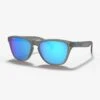 Frogskins XS Matte Grey Ink Prizm Sapphire Sunglasses (Kids)(Oakley Frogskins Xs Matte Grey Ink Prizm Sapphire Sunglasses Kids)