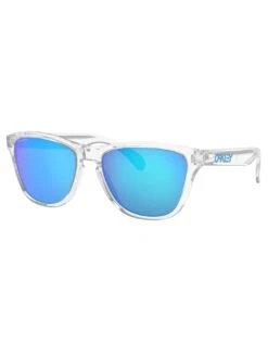 Frogskins XS Sunglasses (Kids)(Oakley Frogskins Xs Sunglasses Kids Pol Clear Prizm Sapphire)