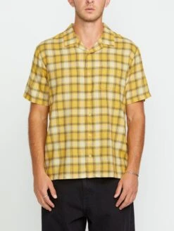 Stone Facet Short Sleeve Buttondown Shirt(Volcom Stone Facet Short Sleeve Buttondown Shirt Sp25)
