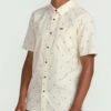 Bankstone Short Sleeve Buttondonw Shirt(Volcom Bankstone Short Sleeve Buttondonw Shirt Su25)