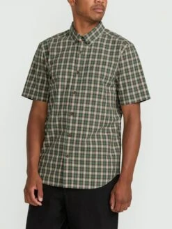 Morphew Short Sleeve Buttondown Shirt(Volcom Morphew Short Sleeve Buttondown Shirt Su25)