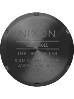Time Teller Gunmetal/Blackberry/Gold Watch(Nixon Time Teller Gunmetal Blackberry Gold Watch 2024) -ThinkEmpire Shop A045 5270 view4copie