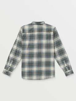 Caden Plaid Long Sleeve Buttondown Shirt(Volcom Caden Plaid Long Sleeve Buttndown Shirt Sp25) -ThinkEmpire Shop A0512501 DST FL B