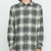 Caden Plaid Long Sleeve Buttondown Shirt(Volcom Caden Plaid Long Sleeve Buttndown Shirt Sp25)