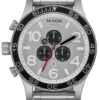 51-30 Chrono Watch(Nixon 51 30 Chrono Watch All Silver)