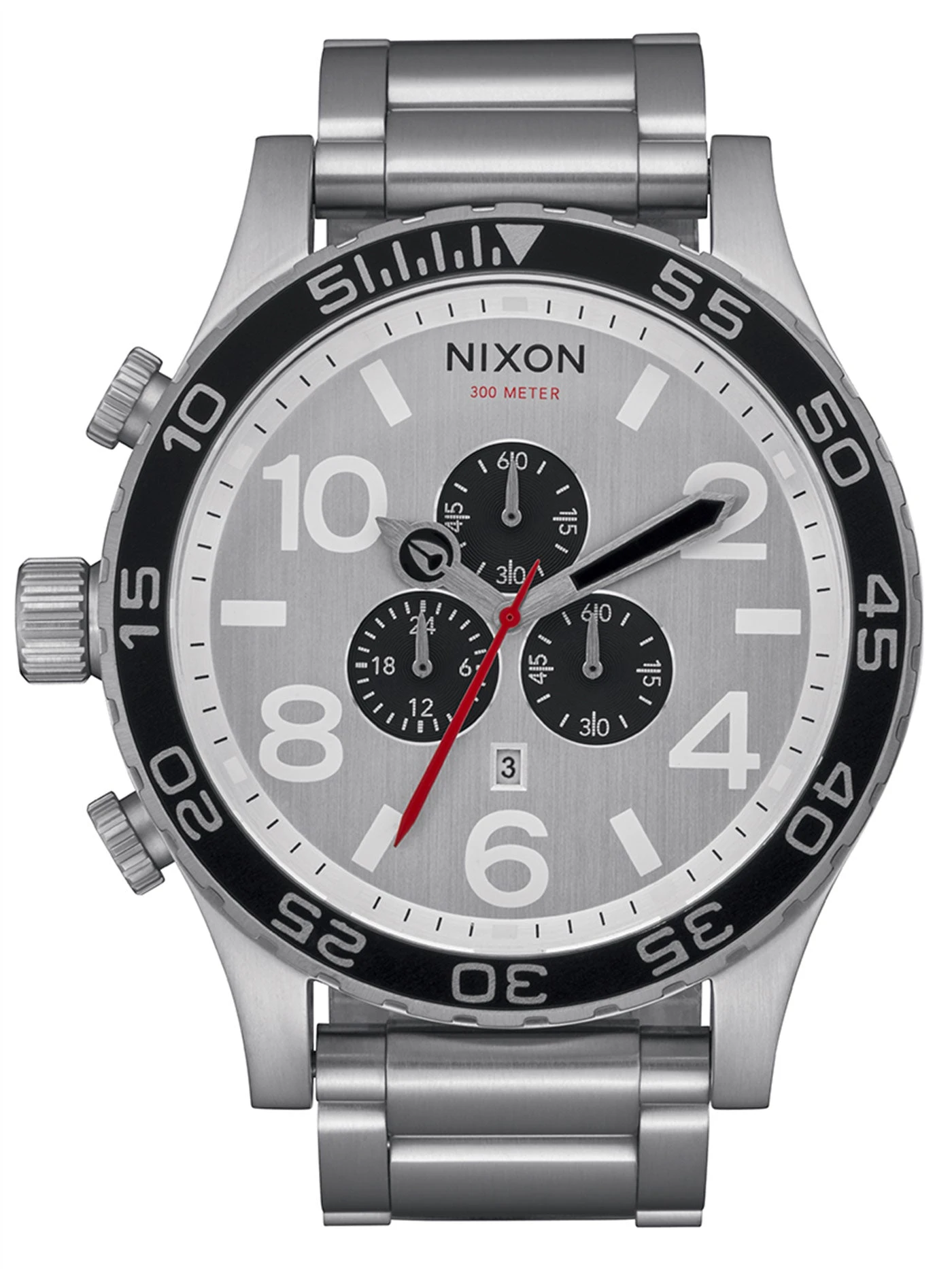 51-30 Chrono Watch(Nixon 51 30 Chrono Watch All Silver) 1 51-30 Chrono Watch(Nixon 51 30 Chrono Watch All Silver)
