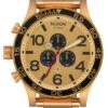 51-30 Chrono Watch(Nixon 51 30 Chrono Watch All Gold)
