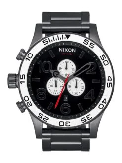 51-30 Chrono Watch(Nixon 51 30 Chrono Watch Black White)