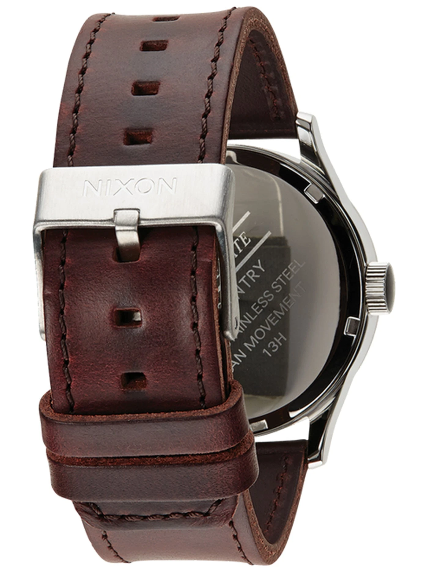 Sentry Leather Blue/Brown Watch(Nixon Sentry Leather Blue Brown Watch 2025) 3 Sentry Leather Blue/Brown Watch(Nixon Sentry Leather Blue Brown Watch 2025) - Image 3