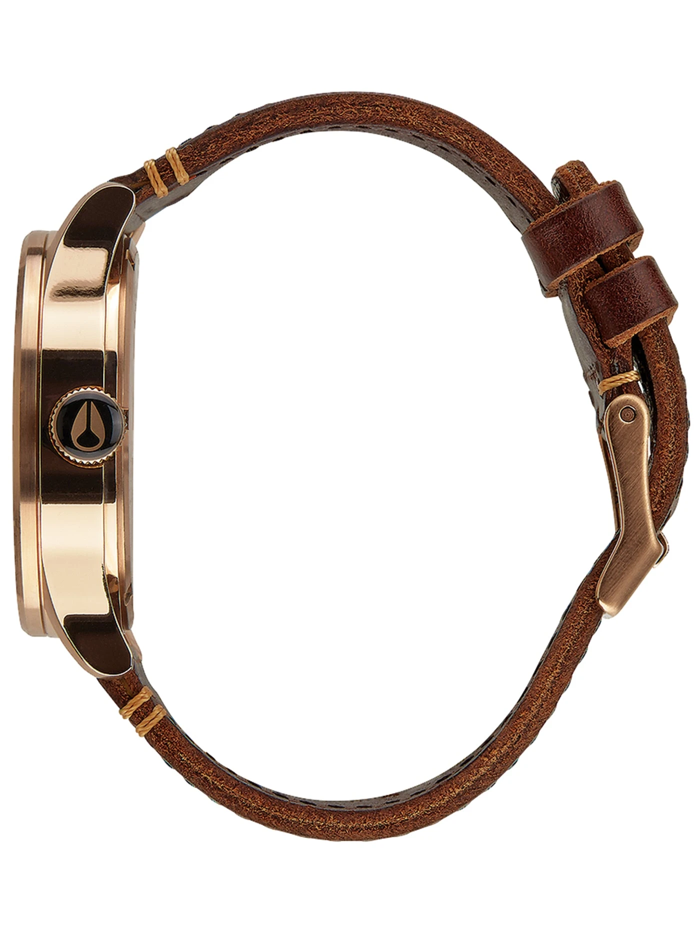 Sentry Leather Rose Gold/Gunmetal/Brown Watch(Nixon Sentry Leather Rose Gold Gunmetal Brown Watch 2024) 2 Sentry Leather Rose Gold/Gunmetal/Brown Watch(Nixon Sentry Leather Rose Gold Gunmetal Brown Watch 2024) - Image 2