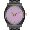 Medium Time Teller Gunmetal/Lavender/Gold Watch(Nixon Medium Time Teller Gunmetal Lavender Gold Watch 2024)