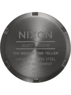 Medium Time Teller Gunmetal/Lavender/Gold Watch(Nixon Medium Time Teller Gunmetal Lavender Gold Watch 2024) -ThinkEmpire Shop A1130 5271 view4copie