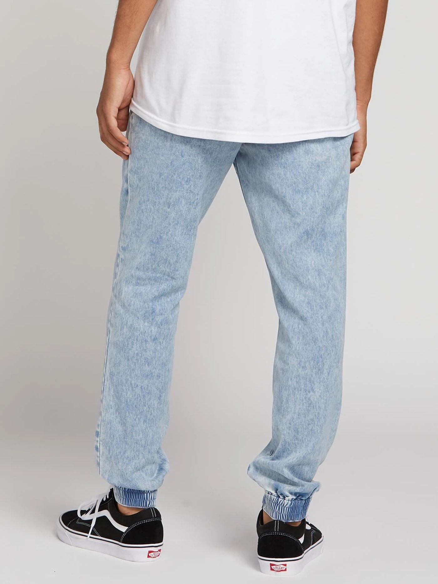 Frickin Slim Jogger Fit Smu Cloud Blue Pants(Volcom Frickin Slim Jogger Fit Smu Cloud Blue Pants Men Co) 3 Frickin Slim Jogger Fit Smu Cloud Blue Pants(Volcom Frickin Slim Jogger Fit Smu Cloud Blue Pants Men Co) - Image 3