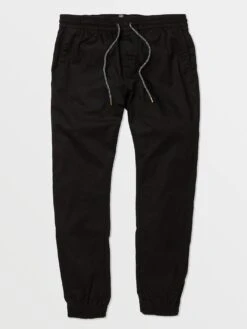 Frickin Slim Jogger Black Pants(Volcom Frickin Slim Jogger Pants Blk Co)