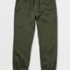 Frickin Slim Jogger Dark Green Pants(Volcom Frickin Slim Jogger Dark Green Pants Co 1)