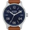 Patrol Leather Navy/Saddle Watch(Nixon Patrol Leather Navy Saddle Watch 2024)