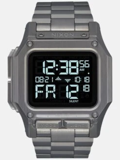 Regulus Stainless Steel Gunmetal Watch(Nixon Regulus Stainless Steel Gunmetal Watch 2025)