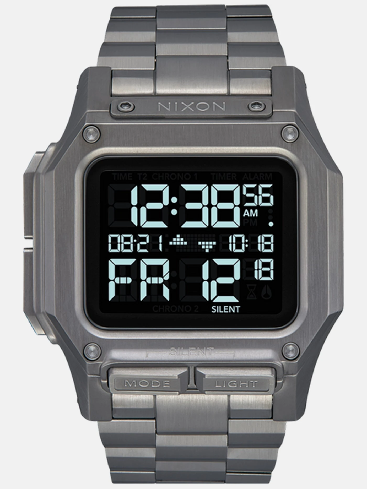 Regulus Stainless Steel Gunmetal Watch(Nixon Regulus Stainless Steel Gunmetal Watch 2025) 1 Regulus Stainless Steel Gunmetal Watch(Nixon Regulus Stainless Steel Gunmetal Watch 2025)