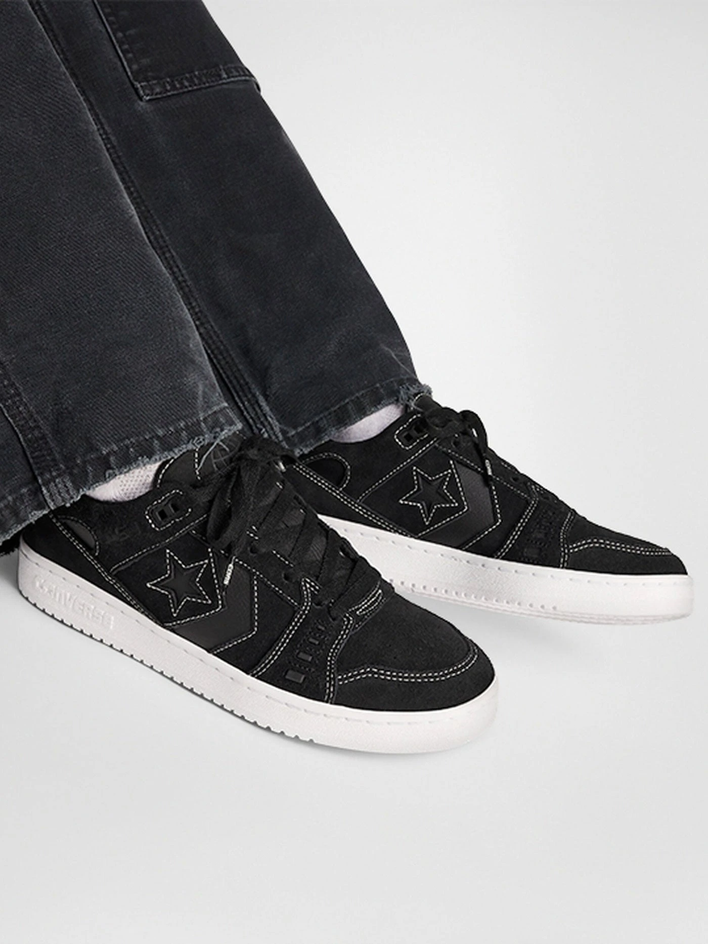 AS-1 Pro Black/Black/White Shoes(Converse As 1 Pro Black Black White Shoes Su25) 8 AS-1 Pro Black/Black/White Shoes(Converse As 1 Pro Black Black White Shoes Su25) - Image 8