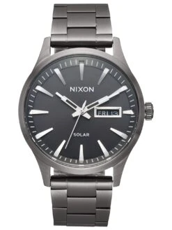 Sentry Solar Stainless Steel Watch(Nixon Sentry Solar Stainless Steal Watch) -ThinkEmpire Shop A1346 131 view1