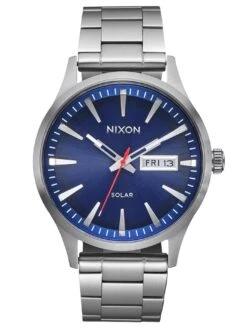 Sentry Solar Stainless Steel Watch(Nixon Sentry Solar Stainless Steal Watch)