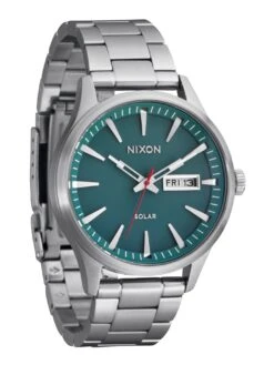 Sentry Solar Stainless Steel Watch(Nixon Sentry Solar Stainless Steal Watch) -ThinkEmpire Shop A1346 5165 view1b