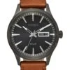 Sentry Solar Leather Watch(Nixon Sentry Solar Leather Watch)