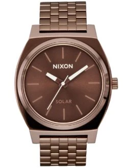 Time Teller Solar Chocolate/Cappuccino Watch(Nixon Time Teller Solar Chocolate Cappuccino Watch 2024)