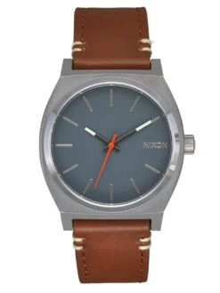 Time Teller Leather Watch(Nixon Time Teller Leather Watch)