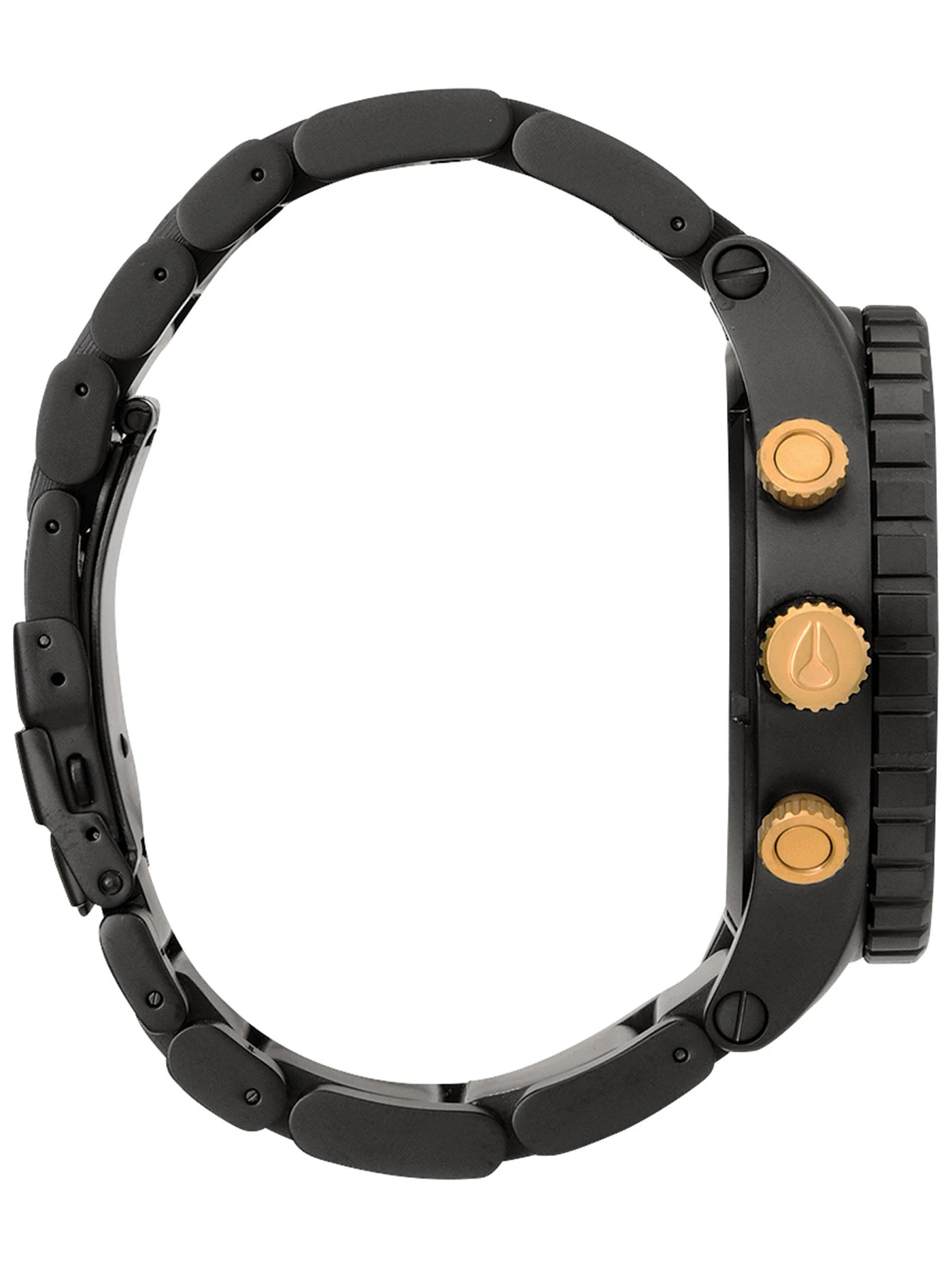 51-30 Chrono Matte Black/Gold Watch(Nixon 51 30 Chrono Matte Black Gold Watch 2024) 2 51-30 Chrono Matte Black/Gold Watch(Nixon 51 30 Chrono Matte Black Gold Watch 2024) - Image 2