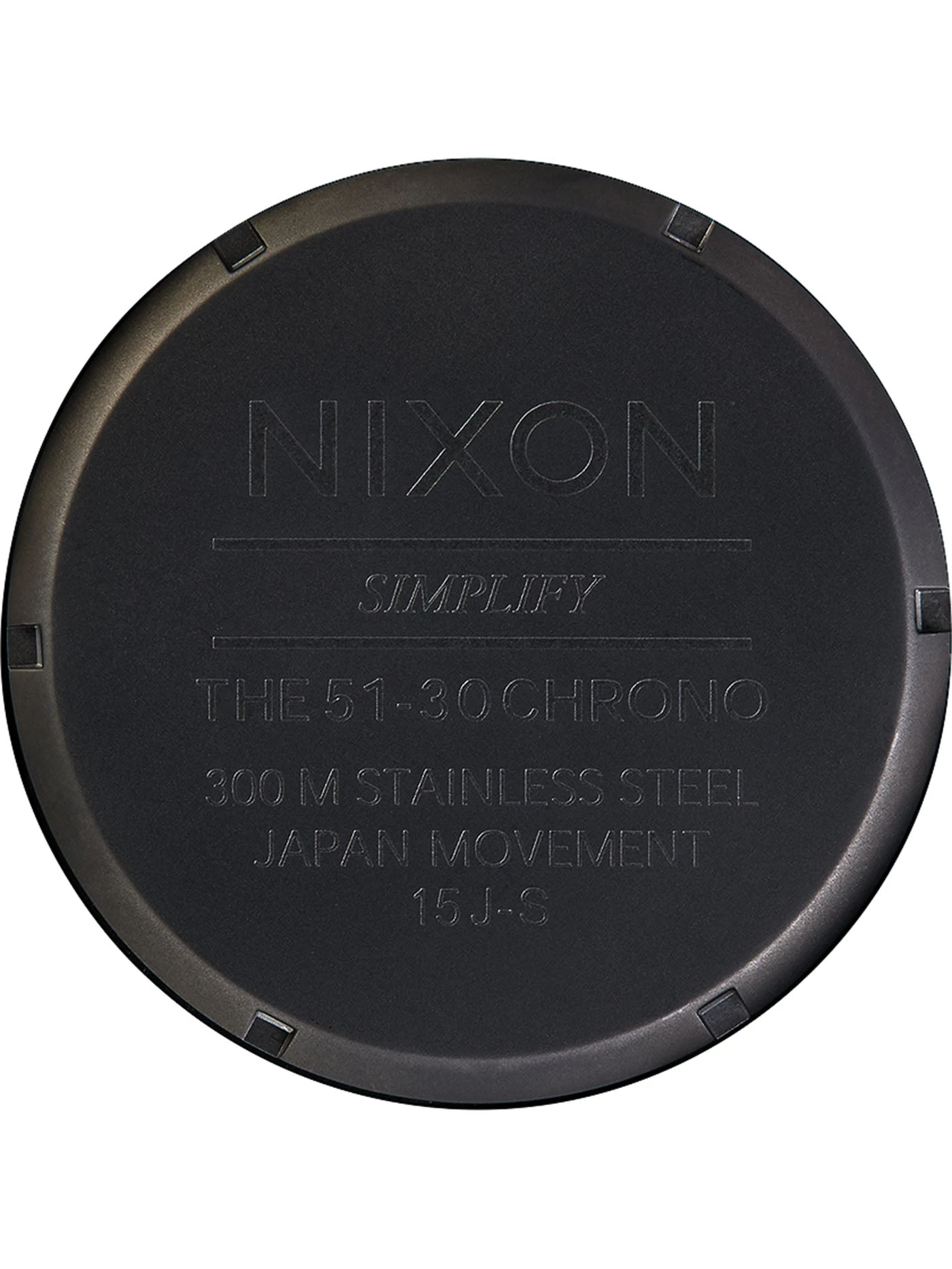 51-30 Chrono Matte Black/Gold Watch(Nixon 51 30 Chrono Matte Black Gold Watch 2024) 4 51-30 Chrono Matte Black/Gold Watch(Nixon 51 30 Chrono Matte Black Gold Watch 2024) - Image 4