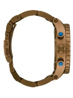 51-30 Chrono Desert Gold/Arles Blue Watch(Nixon 51 30 Chrono Desert Gold Arles Blue Watch 2025) -ThinkEmpire Shop A1389 5301 view2