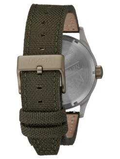Sentry Nylon Silver/Light Brown/Asphalt Watch(Nixon Sentry Nylon Watch Silver Light Brown Asphalt) -ThinkEmpire Shop A1393 5208 view3
