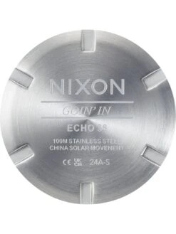 Echo 38 Silver/Egret Watch(Nixon Echo 38 Silver Egret Watch 2024) -ThinkEmpire Shop A1413 5260 view4copie